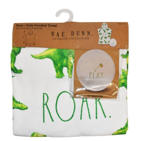 Rae Dunn Other - LAST ONE Rae Dunn (Child's) Hooded ROAR
